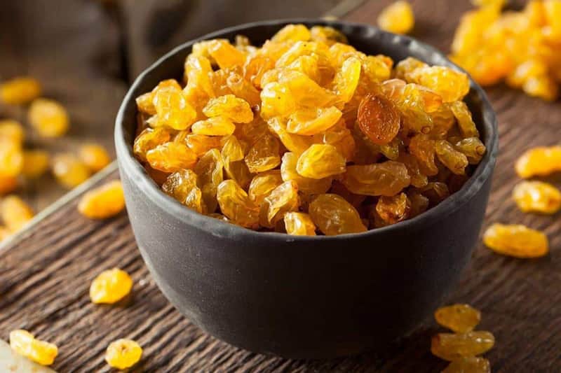 کشمش آفتابی پکتین دار با کیفیت مناسب صنایع غذایی